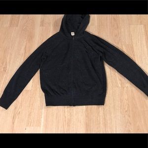 Gap cotton jacket: Navy Blue , Size Large